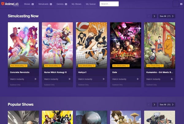 9Anime Alternatives 2025 AnimeLab