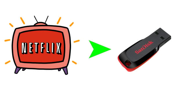 move netflix video to usb