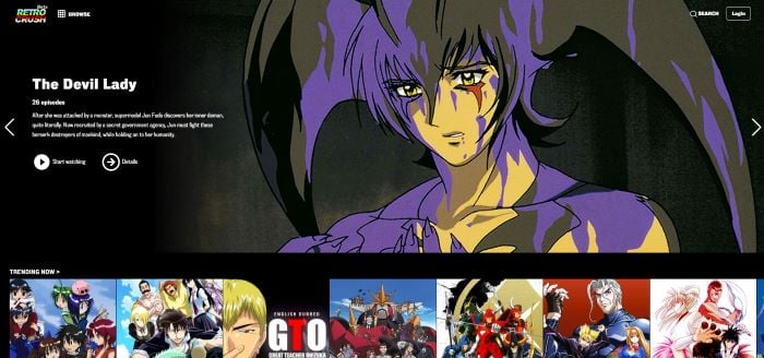 unblocked anime websites for school RetroCrush