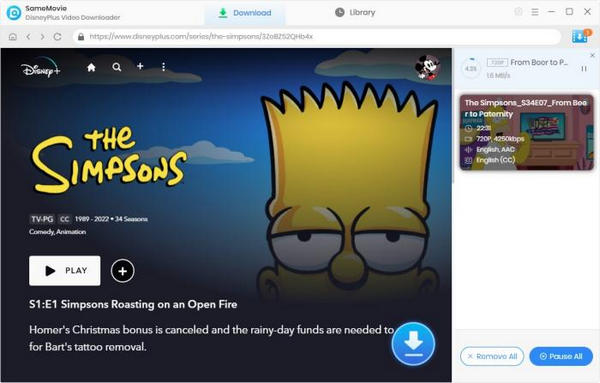 SameMovie Disney Plus Downloader