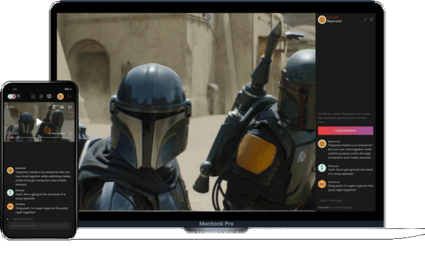 Using Teleparty to Do a Disney Plus Watch Party