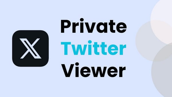 Twitter Viewer Without Account